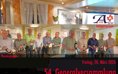 Männerriege GV 2026